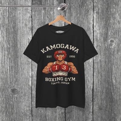Kamogawa Boxing Gym T-Shirt: Vintage Anime Graphic Tee