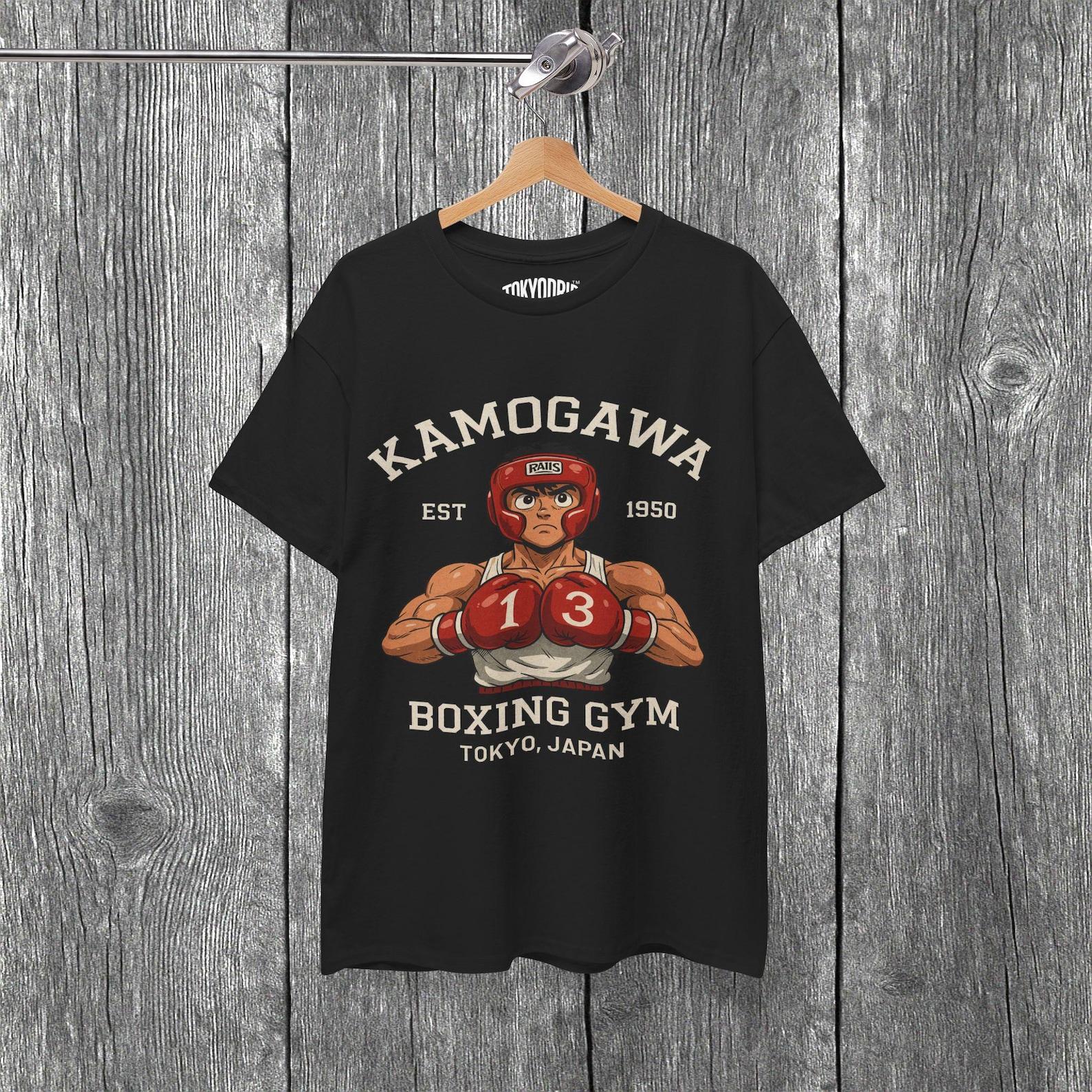 Kamogawa Boxing Gym T-Shirt: Vintage Anime Graphic Tee XL