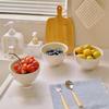 2Pcs Easy Cleaning Mini Fruit Basket Stackable Fruit Storage Containers Fruit Drain Bowl  Kitchen