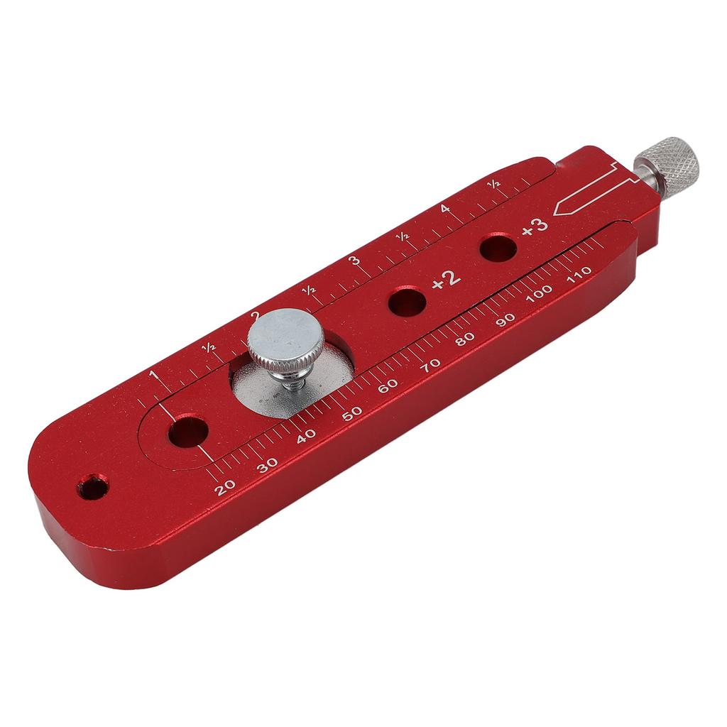 Woodworking Compass Scriber Portable Aluminum Alloy Woodworking Compass Tool Adjustable Inch Arc
