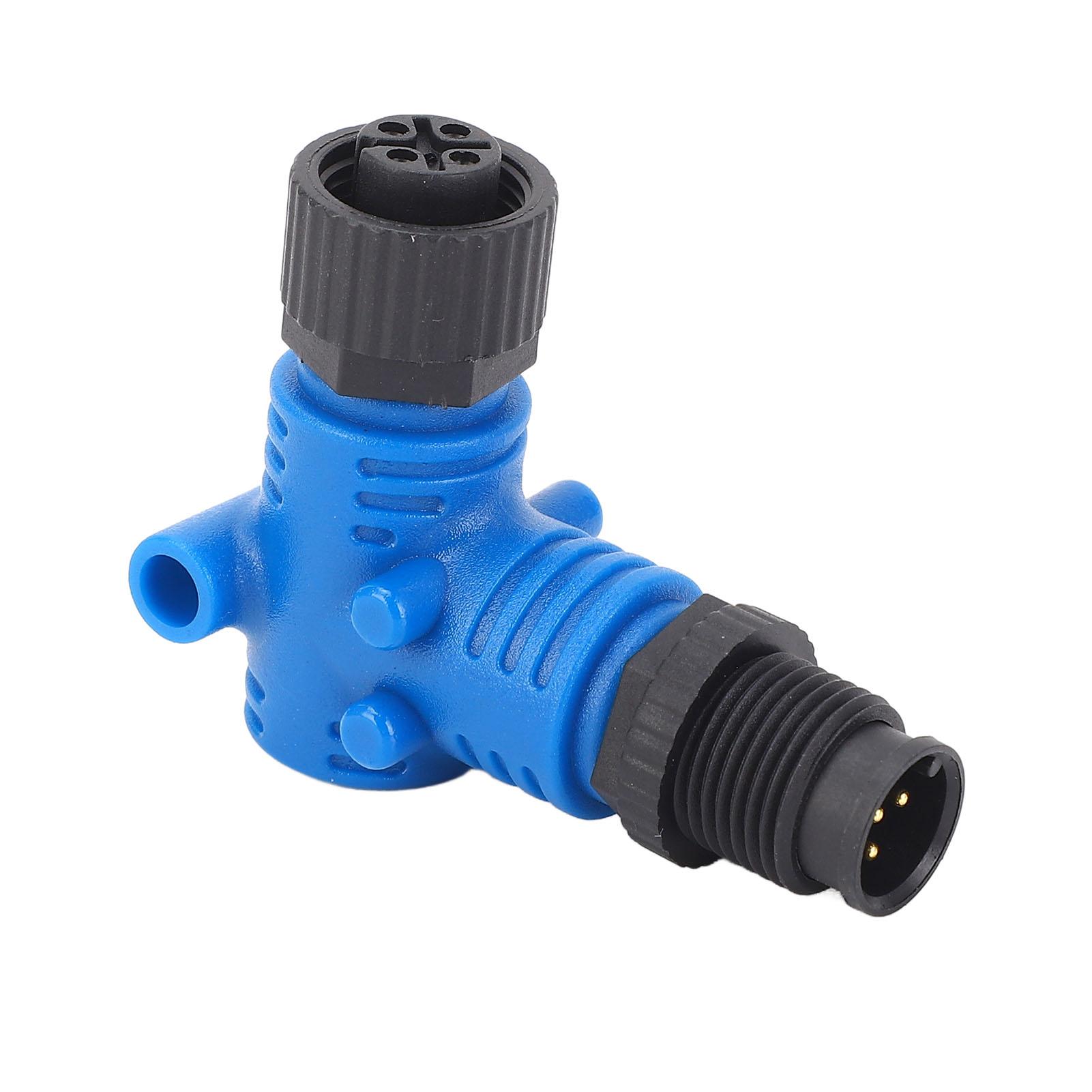 

for NMEA2000 90 degrees Connector M12 5 Pin IP67 Water Resistant 90 Degree Elbow Connector for Lowrance Networks