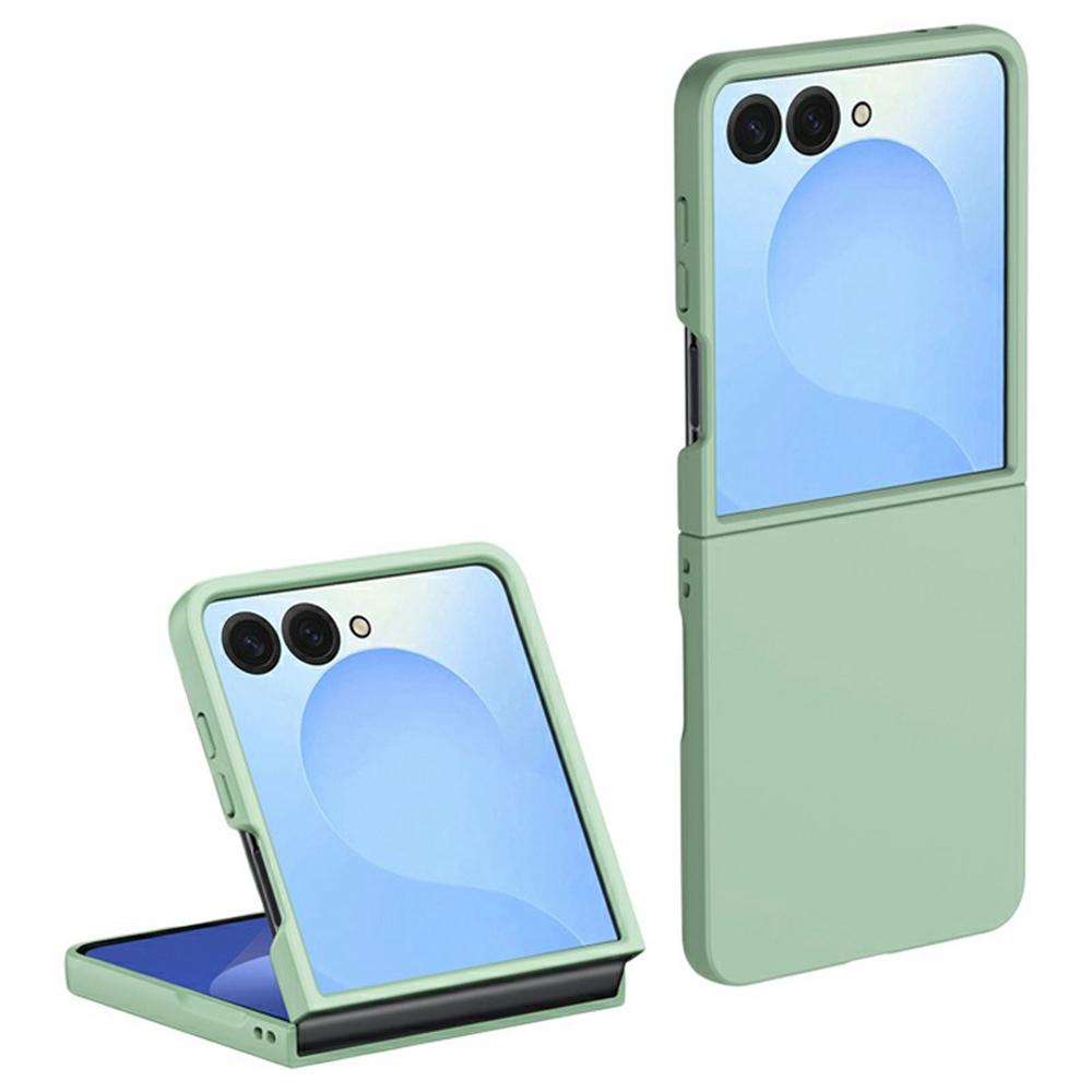 For Samsung Galaxy Z Flip7 5G Case Skin-Touch Texture Hard PC Folding Phone Cover