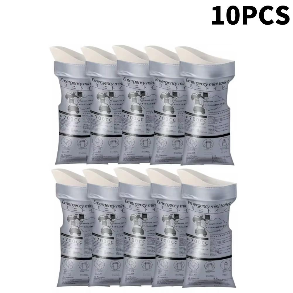 50-1PCS Camping Pee Bags Outdoor Emergency Urinate Bag Disposable Travel Mobile Toilet Portable Urinal Bag for Female Baby Male