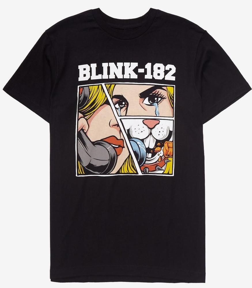 Blink 182 Shirt new T-shirt black Cotton unisex S to 5Xl JJ5262