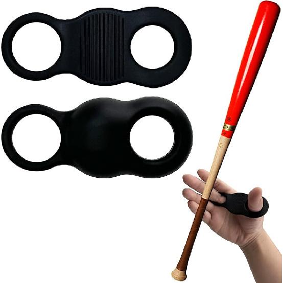 2 PCS Soft Silicone Baseball Thumb Guard for Batting, Reduces Bat Sting & Absorbs Shocks To Prevent Blisters, Swing Hitting Training Aid with Hand