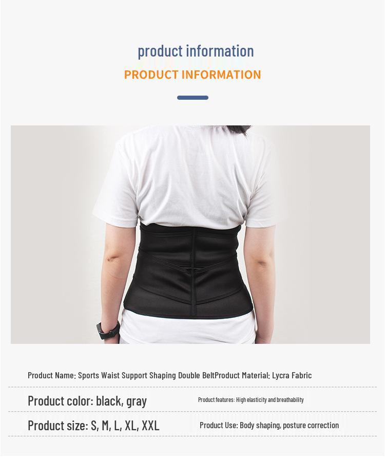 Women's Neoprene Waist Trainer - Zipper Tummy Control Body Shaper for Sports and Beauty