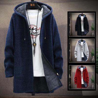 2024 Nuovo Autunno Inverno Cashmere Cardigan da uomo Trench Maglioni Maglione esterno maglione lavorato a maglia Cappotto Giacca da uomo Giacca a vento