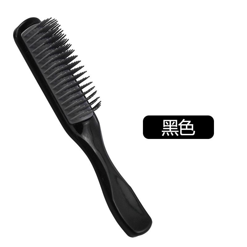 Hair styling nine-row comb hair salon special large back hair styling massage comb anti-static hair care ribs comb