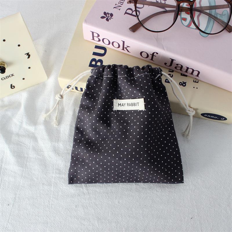Tragbare Kordelzugtasche Niedliche Mini-Kordelzugtaschen Schlüssel-Münzbeutel für unterwegs Reise-Organizer-Taschen Kulturtasche Schmuck-Staubbeutel