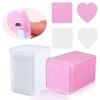 200Pcs/Box Lint Free Clean Cotton Tablet Non-Woven Fabric Eyelash Extension Nail Glue Wipes Cleaner Cloth