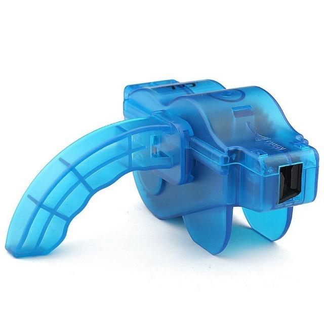Portable Bicycle Chain Cleaner Bike Clean Machine Brushes Scrubber Wash Tool Mountain Cycling Cleani