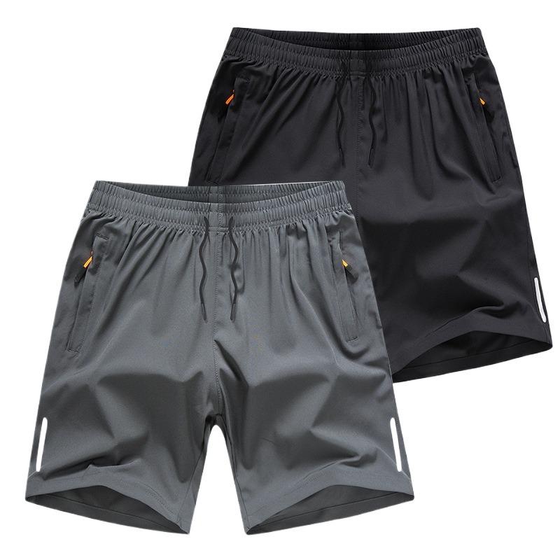 Cool Shorts Breathable Cool Comfortable Silk Running Sports  Men Loose-Fit Summer Gym Lightweight Basketball Sleep Beach