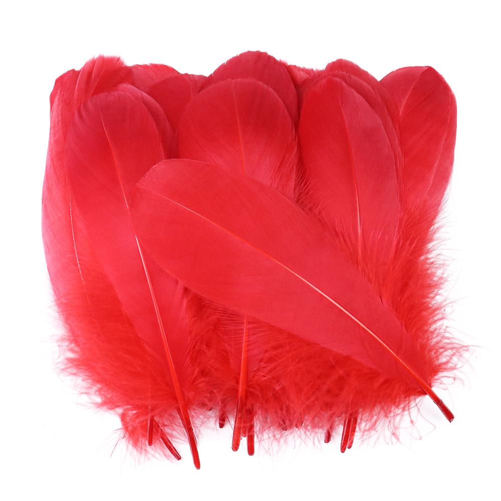 Natürliche Gänsefedern 10-15CM Schwanenfeder Feder für Heimdekoration Basteln DIY Hochzeitsschmuck Zubehör 50 Stück 100 Stück