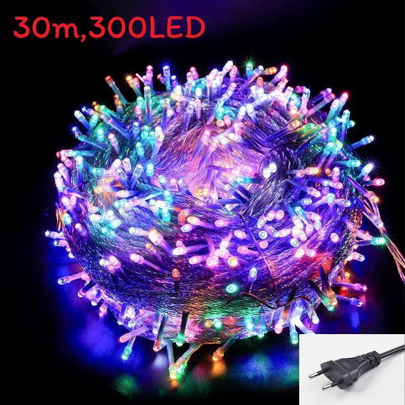 Led String Fairy Lights Christmas Tree Decors For Garden Outdoor Party Festoon
