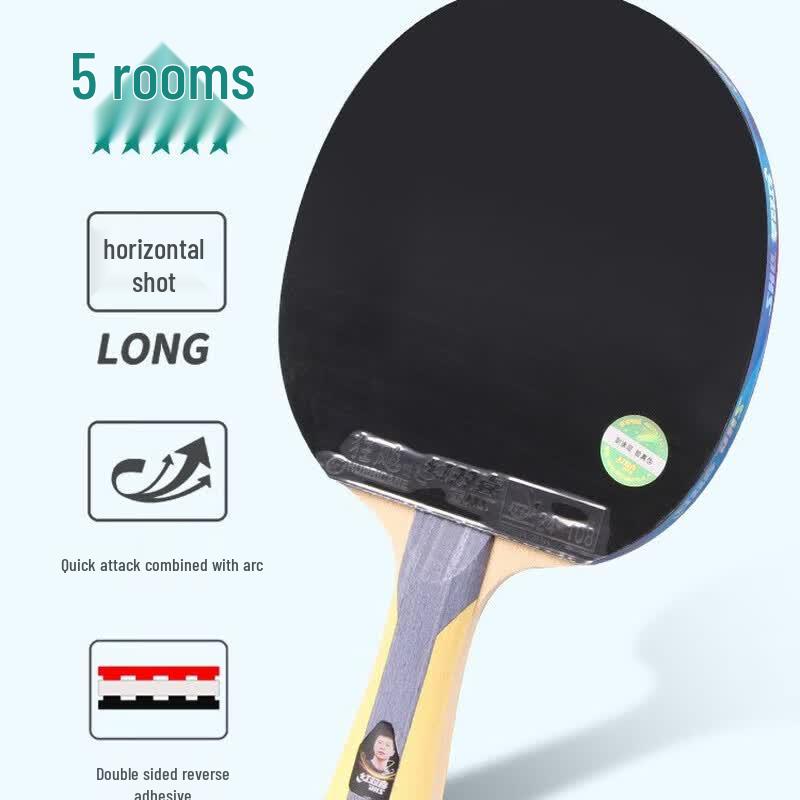 DHS H5006 6-Star Professional Table Tennis Paddle
