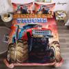 Set Copripiumino Jeep 4X4 Un Clic Ripittura Mai Fermarsi Avventura Off-Road Set Biancheria da Letto Automobili Set Biancheria da Letto Auto Sportive