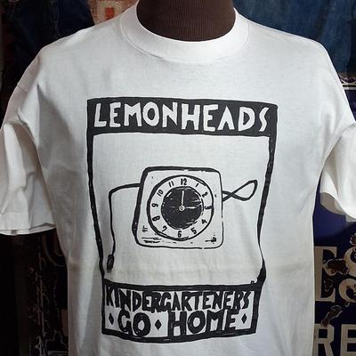 Vintage 1991 Lemonheads Kindergarteners Go Home Grunge Rock Concert Tour 90s Single Stitch Rare Music Fan Band T Shirt 46 XL