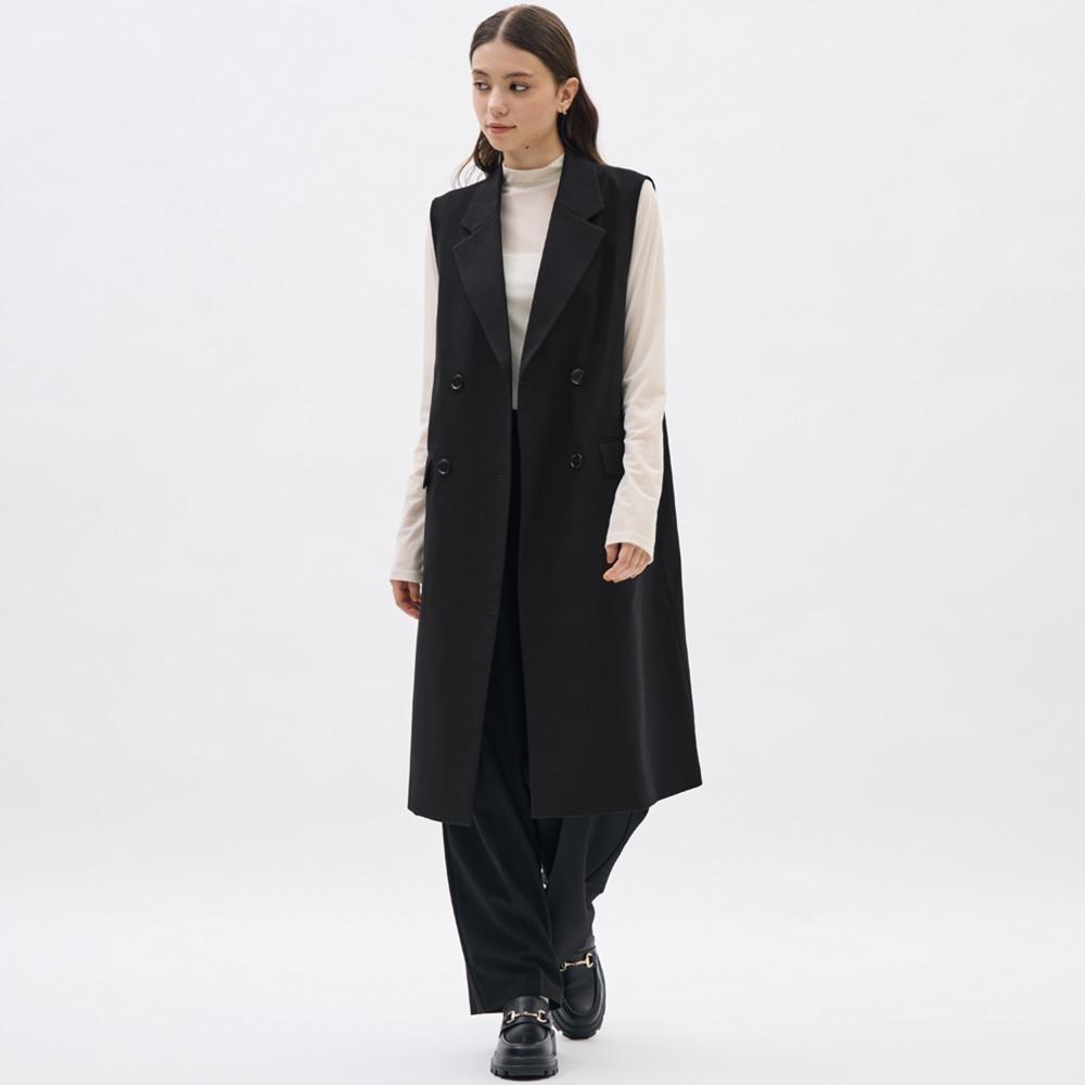 

GU от Uniqlo Long Gilet Z+E можно установить