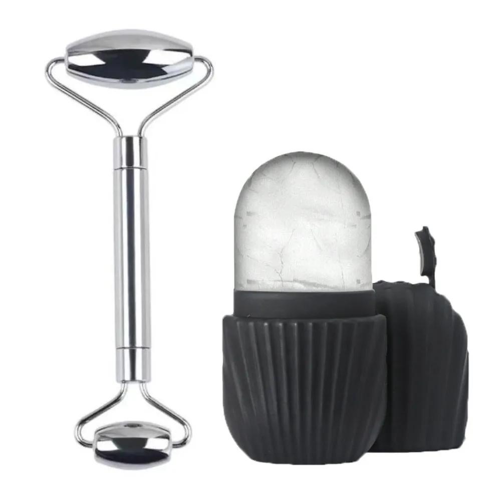 2Pcs  Ice Roller Set Face Massage RollerIce Face Roller Facial Skincare Lifting Contouring Facial Cleansing Skin Care Tools