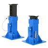 2Pcs 12 Ton /22 Ton Pin Type Car Jack Stands, Heavy Duty Pin-Style Supports with Quick-Release Locking for Trucks, RVs & SUVs