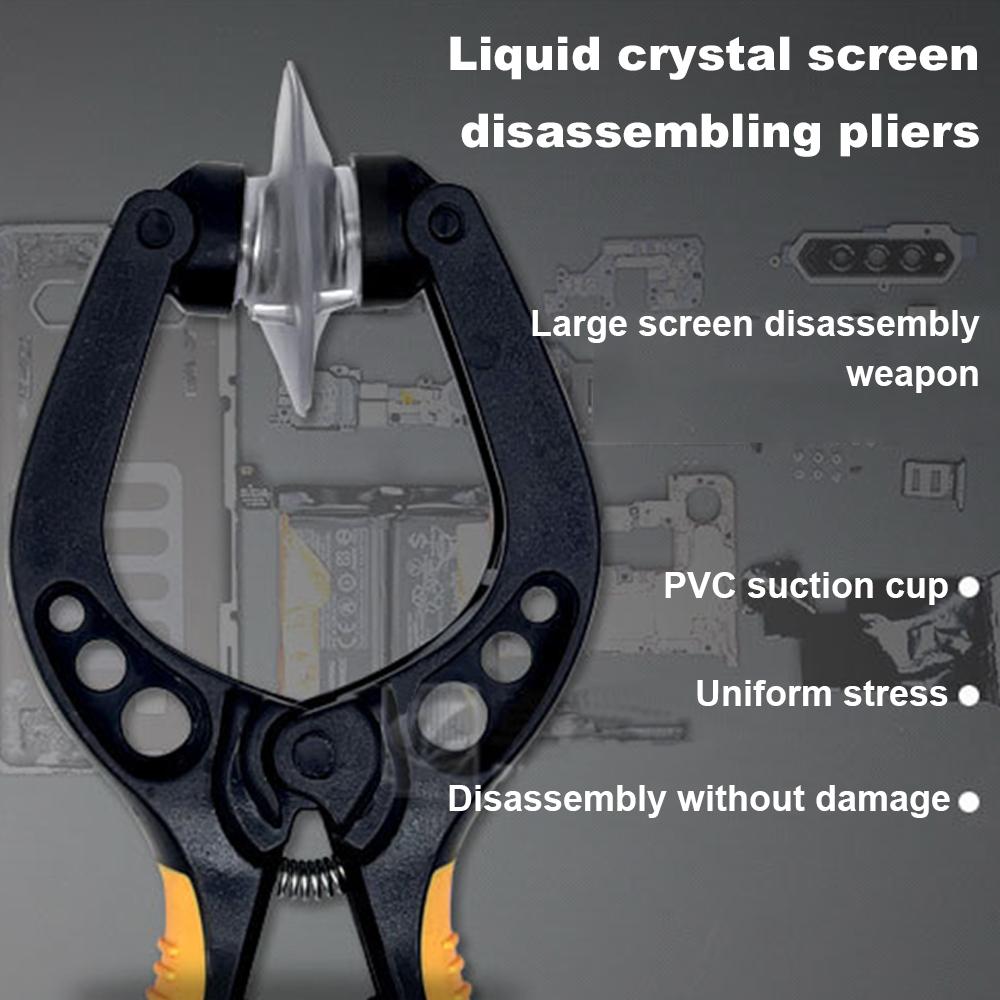 Mobile Phone LCD Screen Suction Cup Opener Plastic Handle Heavy Duty Professional Repair Tool Kit