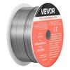 Flux Core MIG Welding Wire, E71T-11 0.8mm 0.9kg, Gasless Mild Steel Welding Wire with Low Spatter for All Position Arc Welding, Self-Shielded for