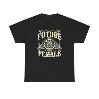 The Future Is Female Grafisch T-shirt Unisex Zwaar Katoenen Tee NIEUW Unisex T-shirt