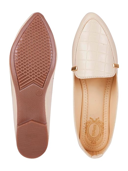 Shoetopia Women Pull On Ballet Flat Bow Detailed Flats for Women & Girls |Party, Ethnic | Comfortable
