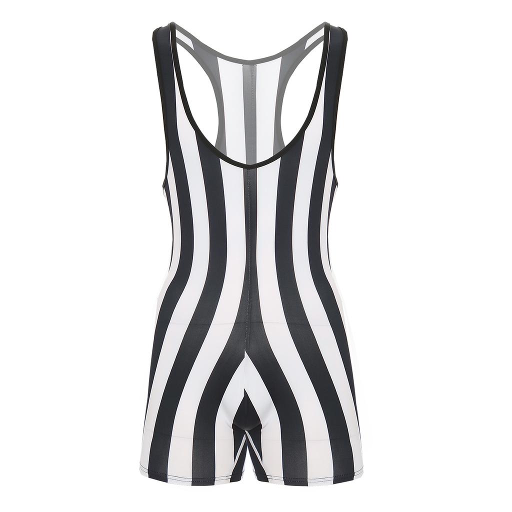 Costume da bagno intero da uomo senza maniche slim fit fitness palestra body sportivo uomo abbigliamento da surf