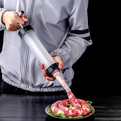 Manual Enema Machine Homemade Sausage Making Tools Kit Large Capacity Sausage Machine Simple Portable Kitchen Accessories