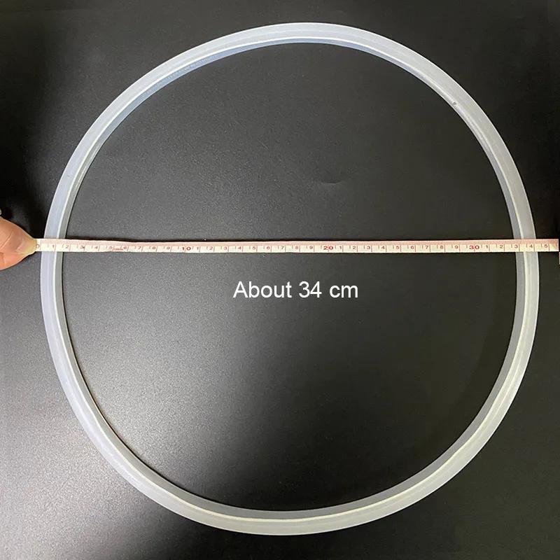 YOMDID Pressure Cooker Silicone Sealing Ring High Temperature Resistant Silicone Rubber Ring Kitchen Pressure Cooker Accessories