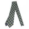 HERMES  5309TA  Tie Gray/yellow Silk Mens
