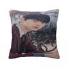 Cha Eun Woo Pillow Cover Soft Pillow Case Cushion Cover Retro Trendy Printed Pillowcases For Wedding Party Home Decor