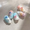 Starfish, Shell, Ocean Animal Nail Stickers, Shell Shiny Summer Nail Decorations