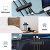 Xiaomi Multipurpose Holes Cable Organizer Clips Wire Winder Cord Management USB Charger Holder For Mouse Keyboard Car Protector Manager