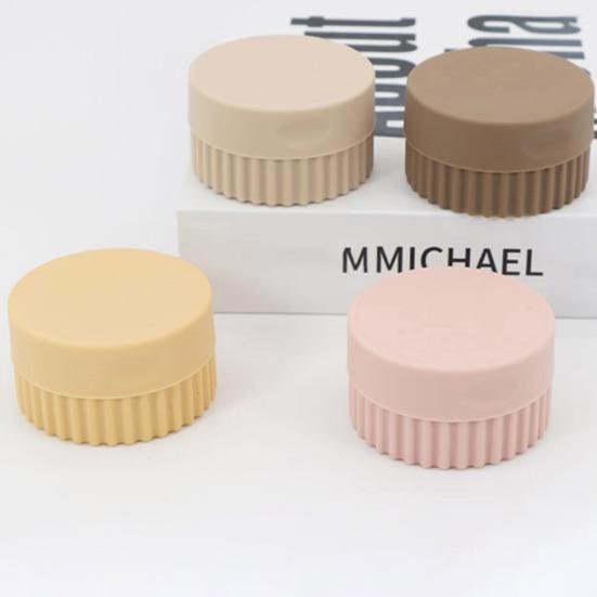 Úložná krabička Prostorově úsporná krabička na balení kosmetických šperků Víceúčelové mini silikonové úložné pouzdro na cesty