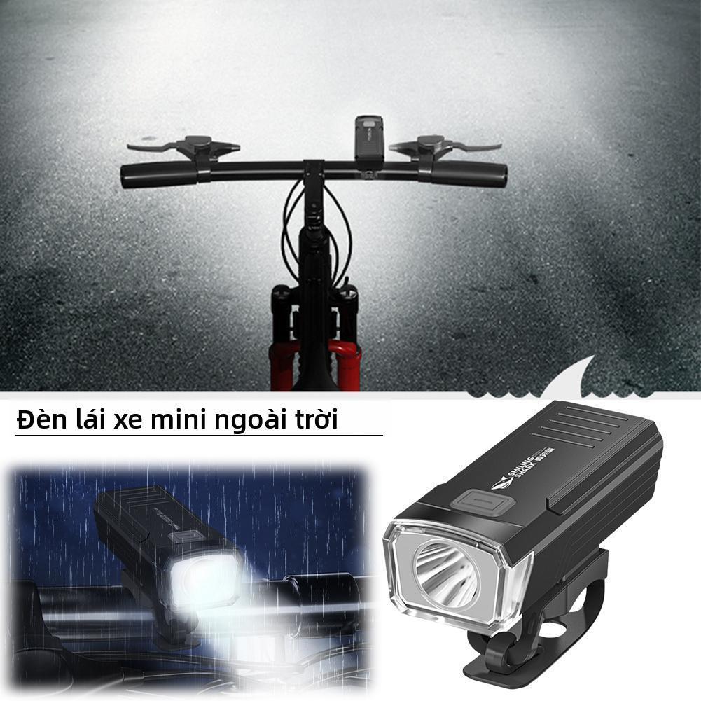 Bright Bicycle Light LED Front USB Rechargeable Mountain Three Adjustable Levels Bicycle Lamp Bike Headlight Cycling Light