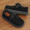 Nowe Męskie Buty Wiosenno-Letnie z Miękką Podeszwą Miękka Powierzchnia Codzienne Sznurowane Wygodne Buty Deskorolkowe Retro Oddychające Jednostki