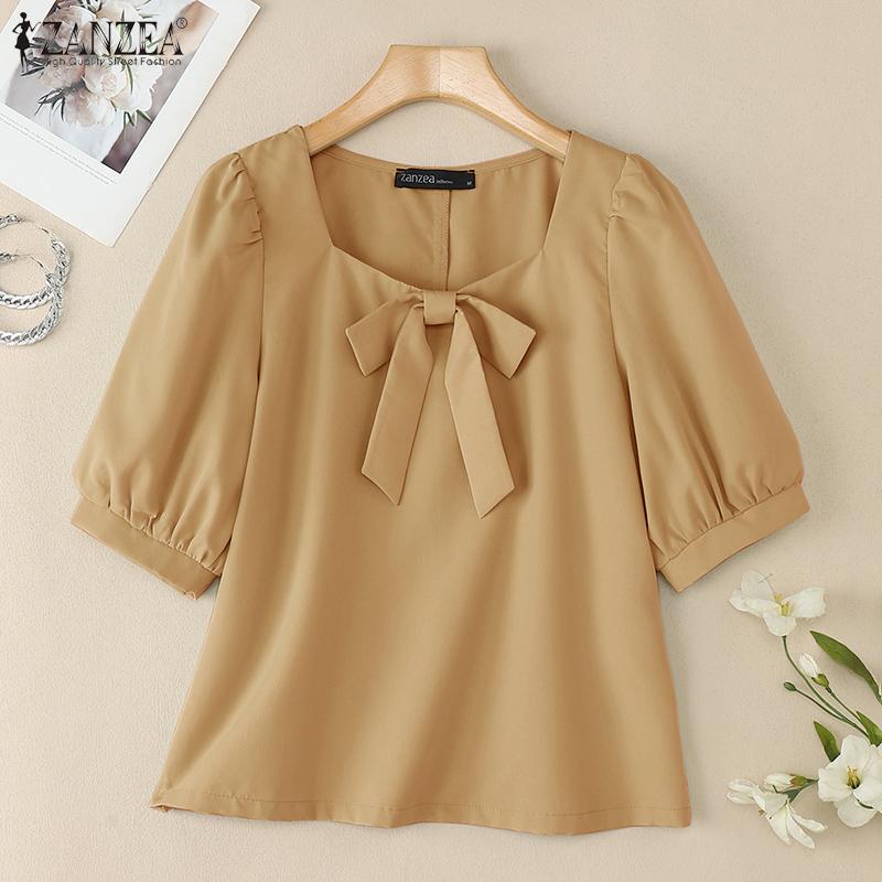 ZANZEA Vintage Womens Sleeveless Retro Ethnic Texture Casual Tank Tops