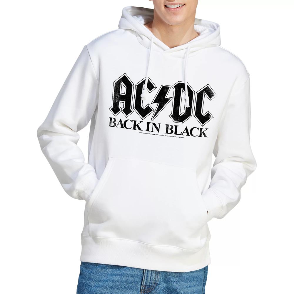AC/DC Mens Back In Black Hoodie
