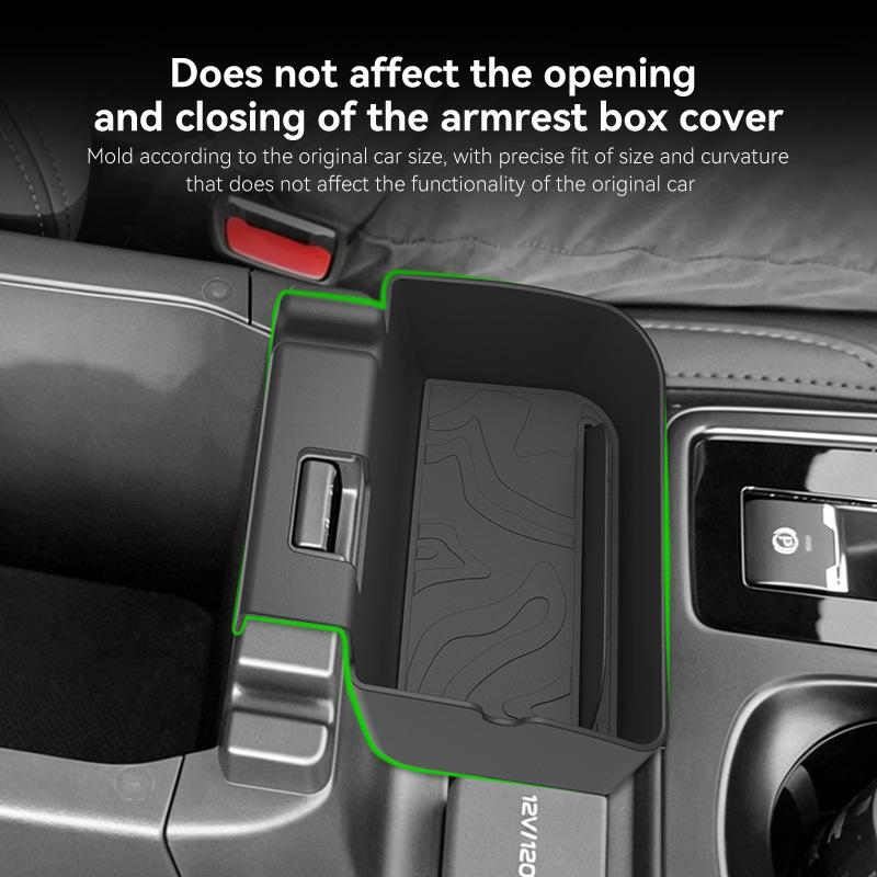 Center Console Storage Organizer For 2026 Subaru Outback Car Interior Storage Box Tray Auto Modification Accessories