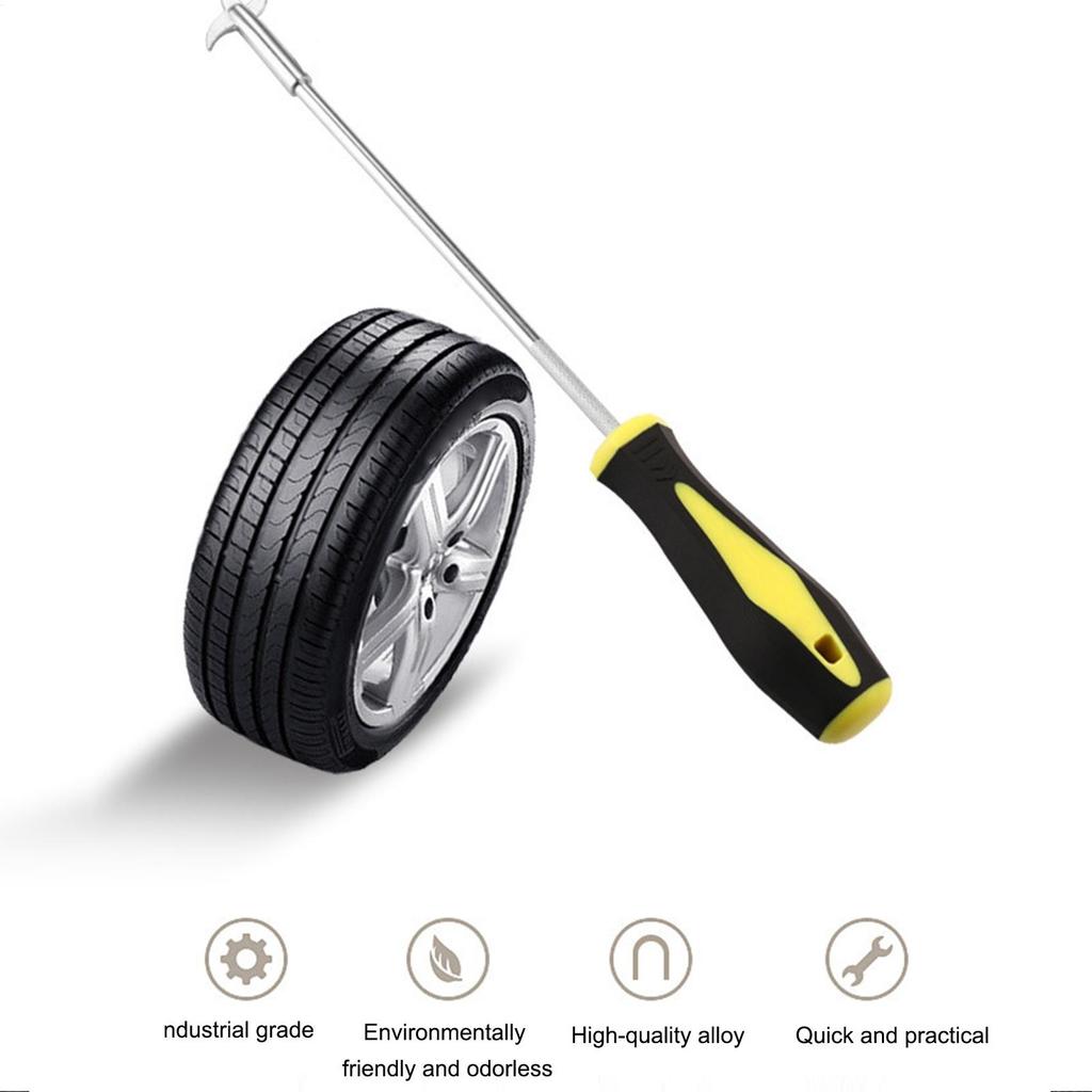 Tire Stone Removal Tool Gravel Remover Hook For Tyre Car Tyre Rock Picking Tool For Vehicle Sedan Auto Wheel Gravel Removing