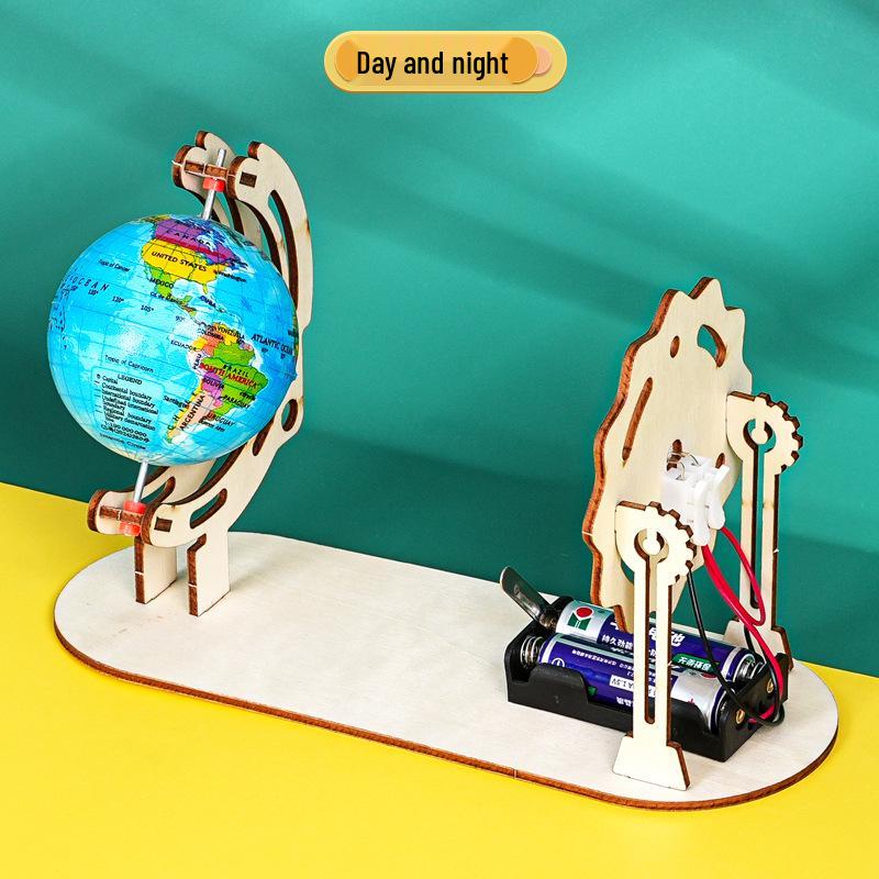 Handmade Earth Model: Day-Night Cycle DIY Kit - Upgraded Version