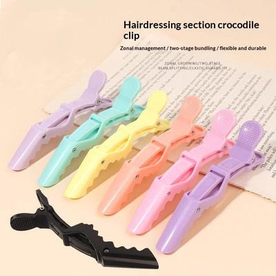 Hair Sectioning Alligator Clips Strong Hold Non Slip Plastic Hair Clips for Home Hair Styling Salon Hairdresser 20Pcs Free Shipping