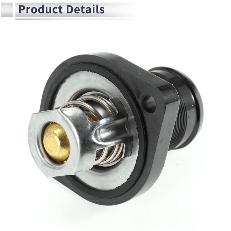 X Autohaux Engine Coolant Thermostat Housing Assembly for PEUGEOT 206 2D 1.1 1.4 1.6