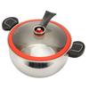 7L Kitchen Micro Pressure Cooker Stainless Steel Pressure Cooker Household Soup Meat Pot for Induction Cooker Gas Range