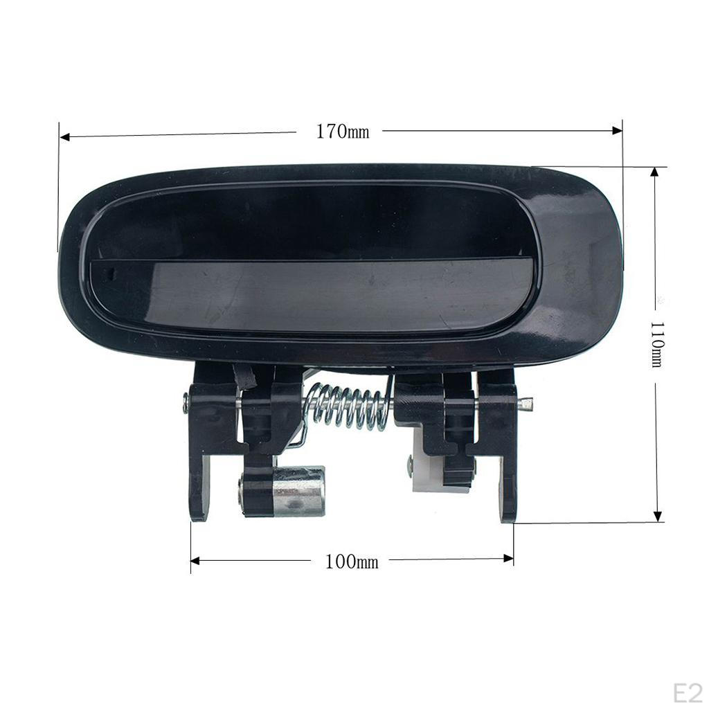 RR Passenger Exterior Door Handle For 98-02 /