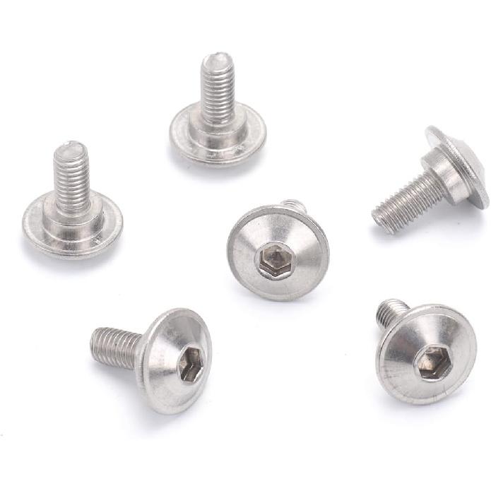 6 Pcs M5 x12.5mm Motorcycle Fairing Bolts Seat Bolt Body Shell Stainless Steel Fairing Screws Kits For Suzuki GSXR600 GSXR750 GSXR1000 GSX1300R