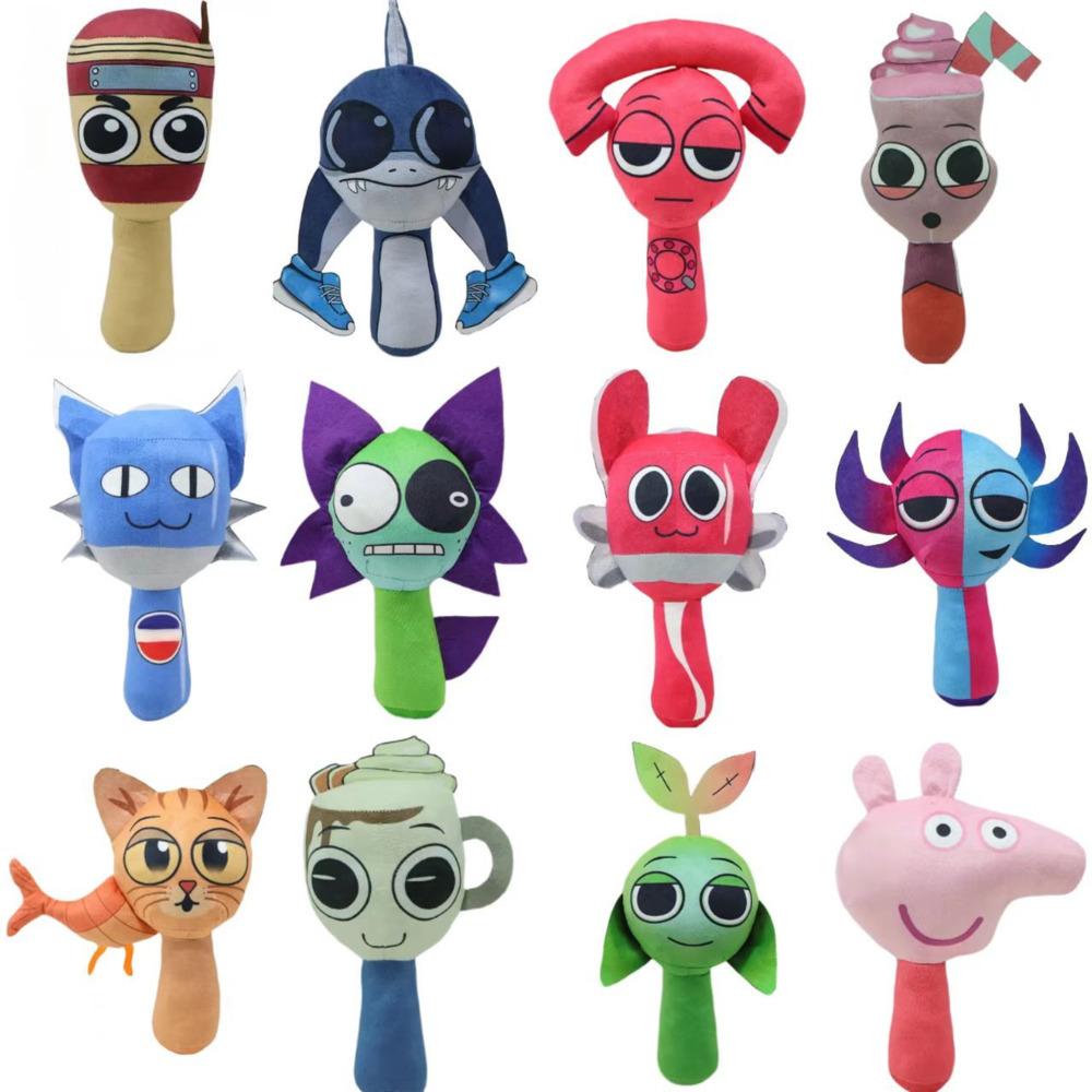 Sprunki Plush Toy Sprunki Phase 2 Phase 3 Plushies Surprise Sprunky Doll Pinky Simon Sprunki Wenda Plush Stuffed Animal Soft Toy