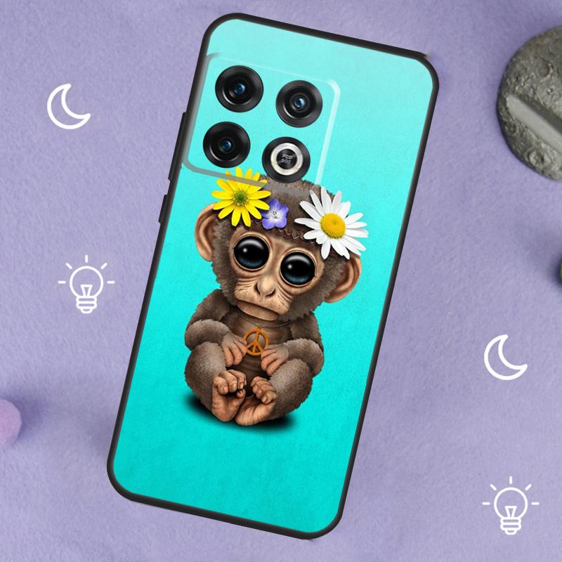 Monkey Gorilla Ape Baby For OnePlus Nord 5 CE 2 3 4 Lite N20 N30 Case For OnePlus 15 13 12 11 10 13T 10T 10R 12R 13R